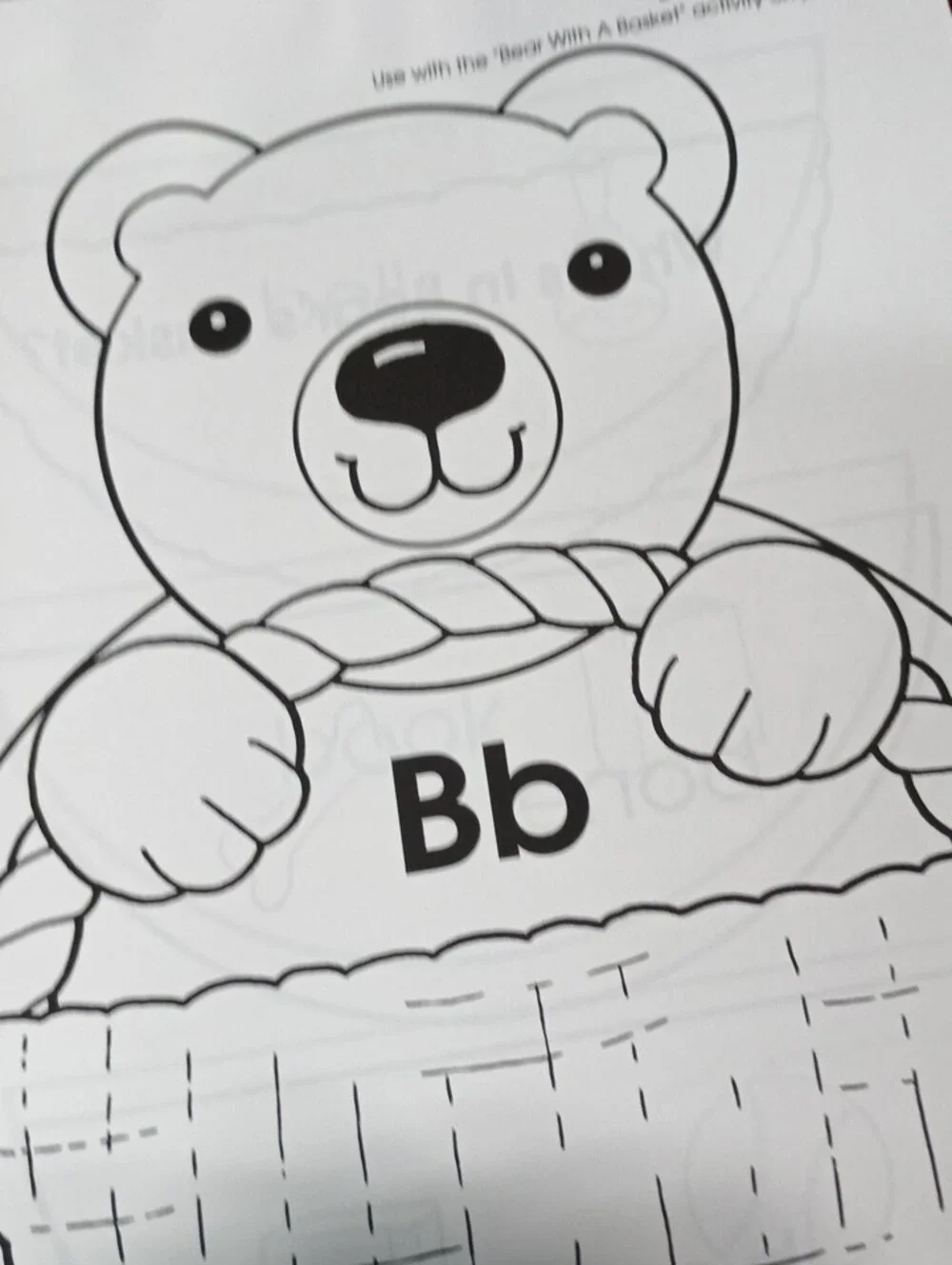 Letter of the Week Activity Book - Blue Cover -